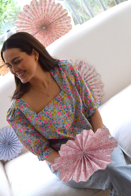 BLUSA CLAUDIA - LIBERTY -