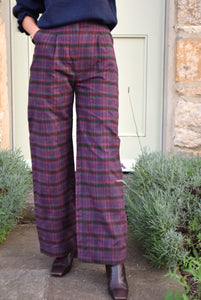 Pantalones Burdeos