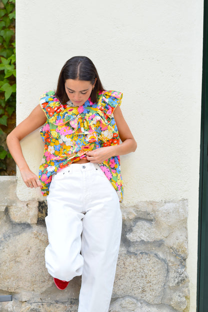 BLUSA  CONSTANZA - LIBERTY - PREORDER 10 JULIO
