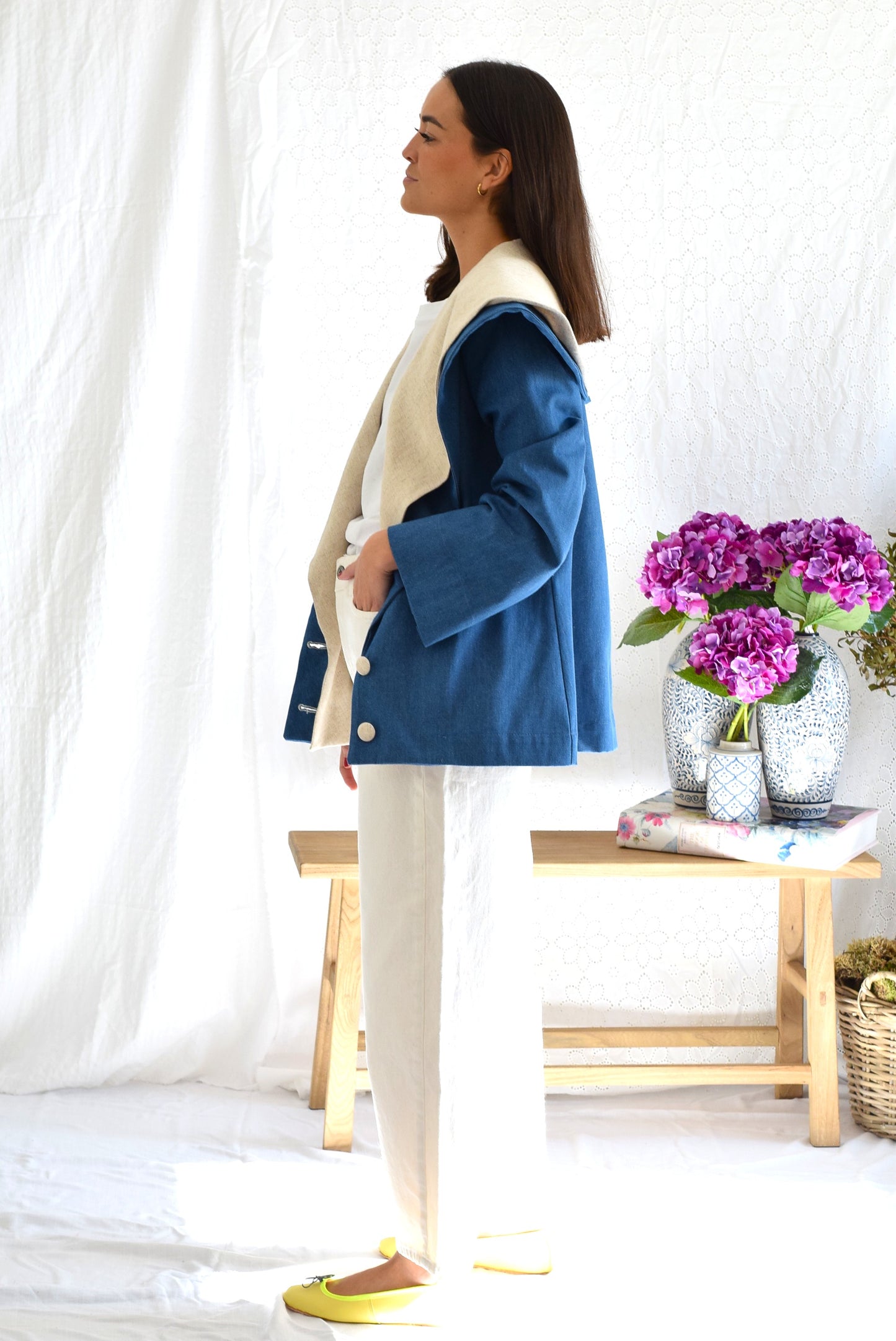 CHAQUETA JULIETA - VAQUERA Y BEIGE