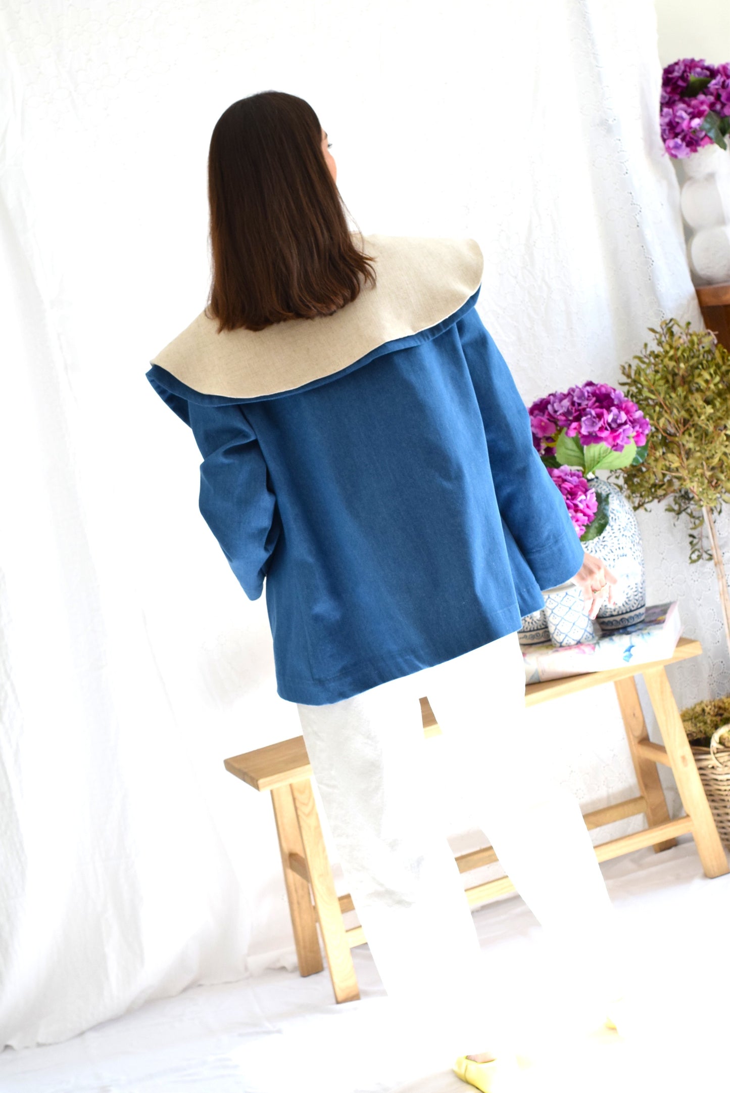 CHAQUETA JULIETA - VAQUERA Y BEIGE