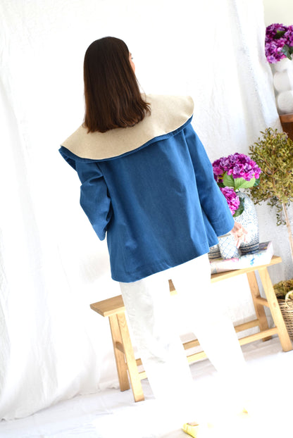 CHAQUETA JULIETA - VAQUERA Y BEIGE