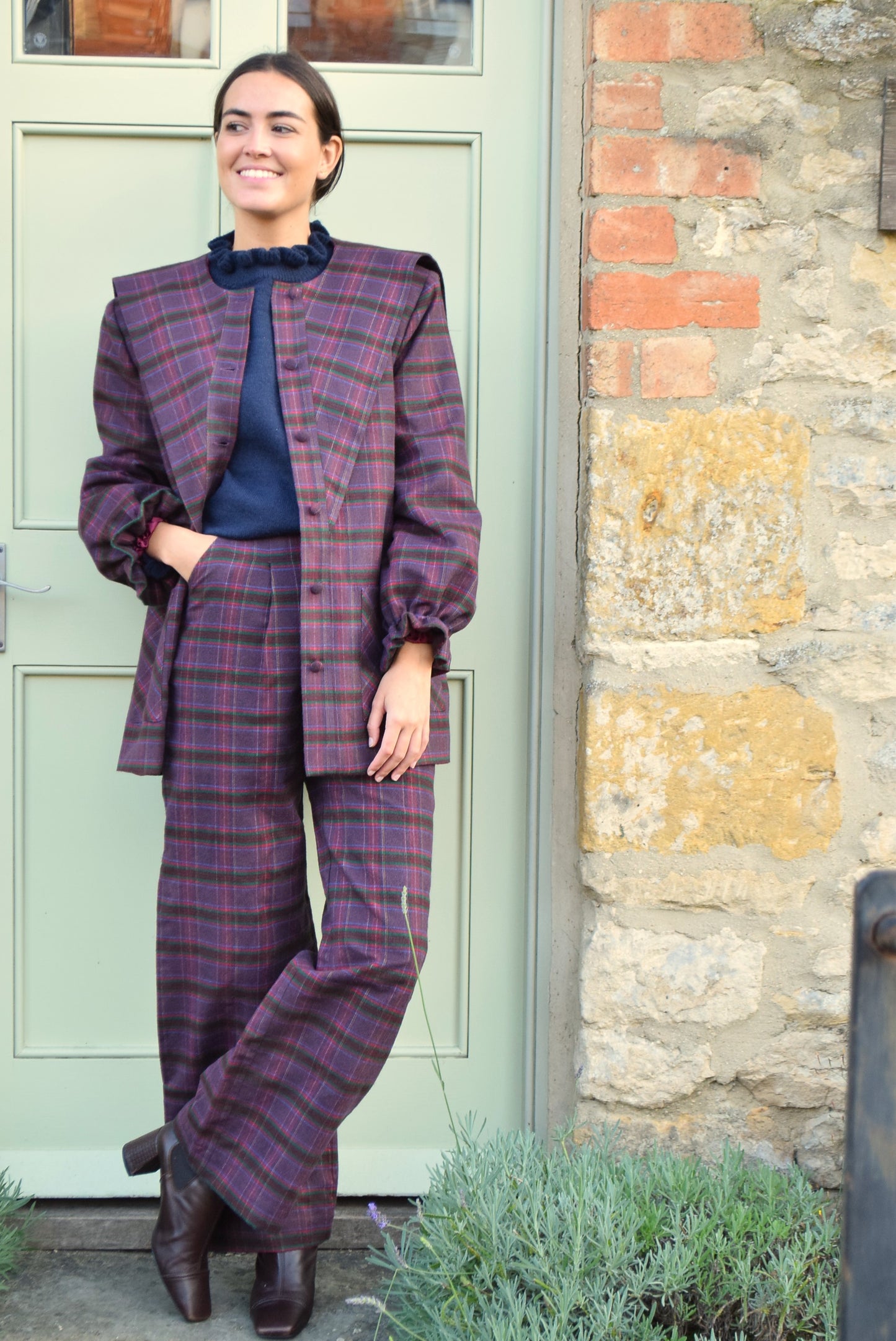 Chaqueta Burdeos Isabel