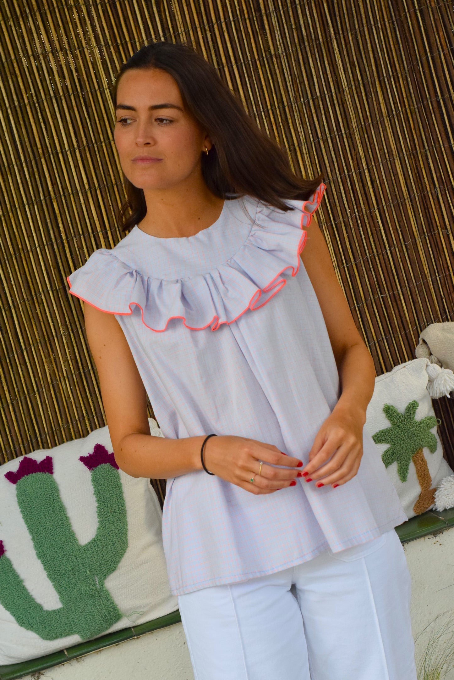 BLUSA  CONSTANZA - AZUL
