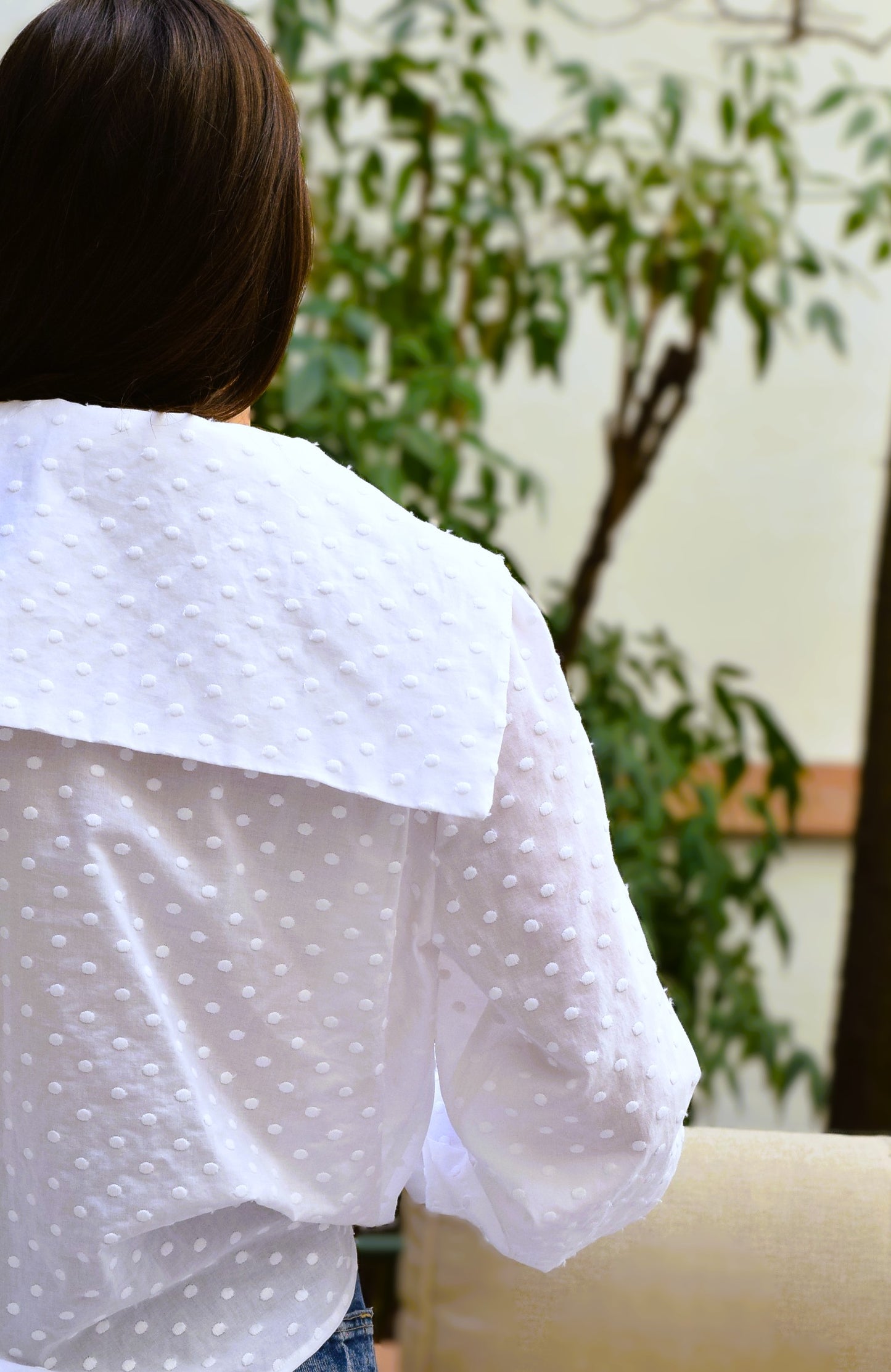BLUSA LUCÍA - BODOQUES BLANCA -