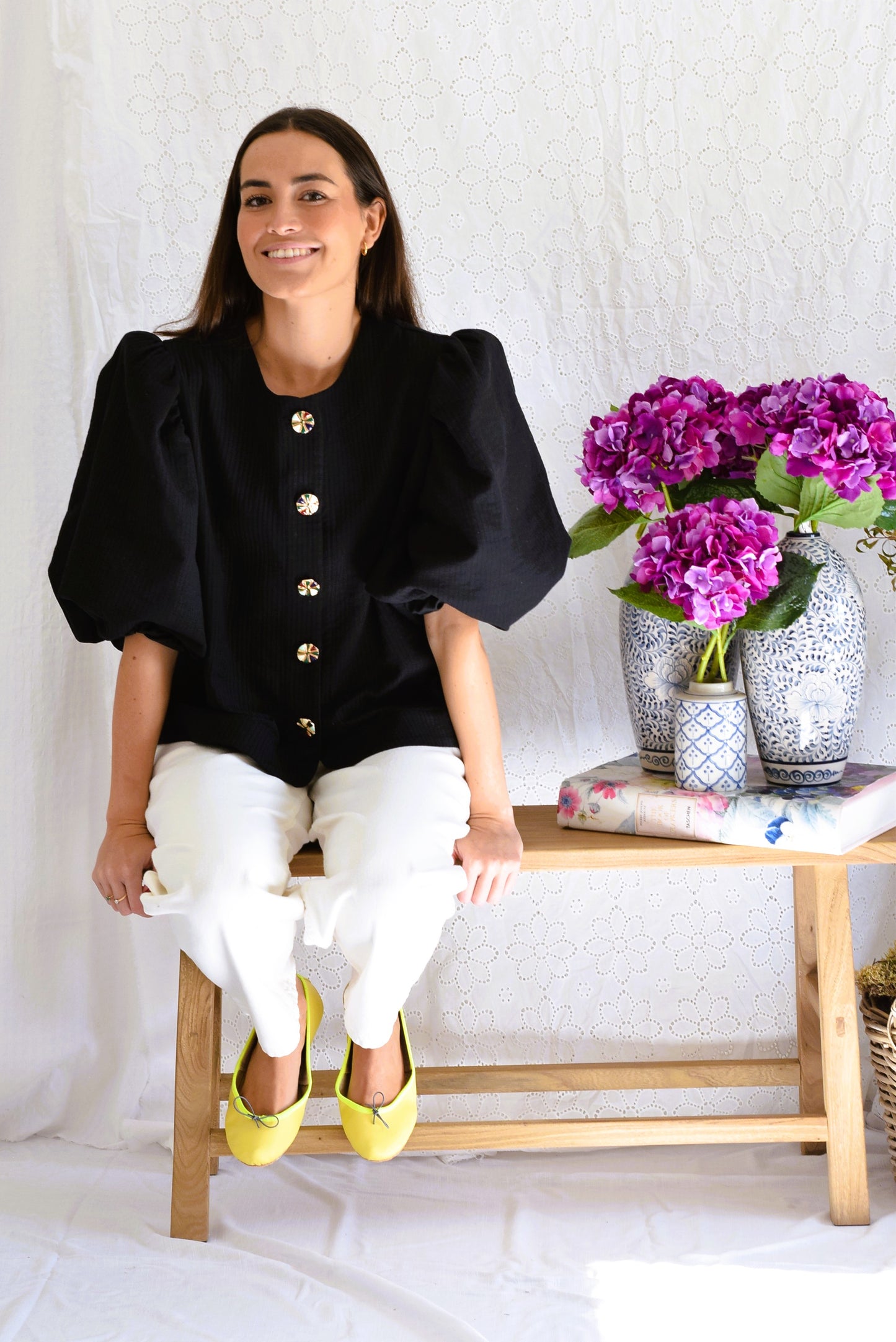 BLUSA HILDA - NEGRA -