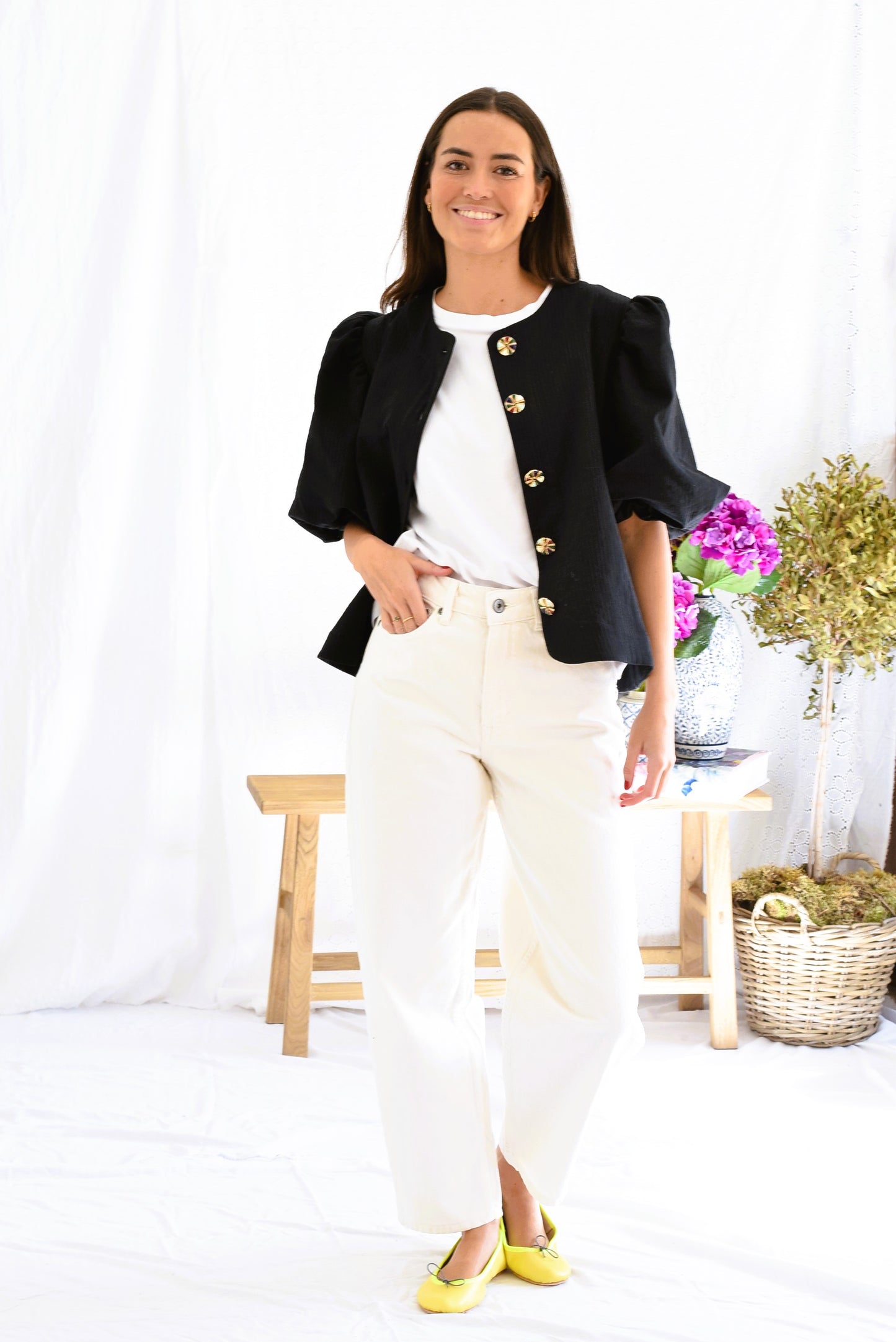 BLUSA HILDA - NEGRA -