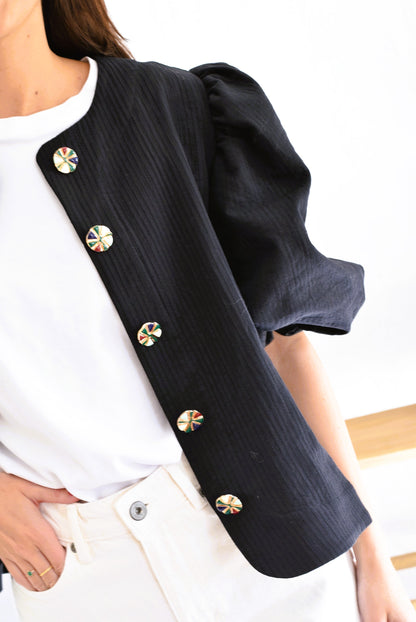 BLUSA HILDA - NEGRA -