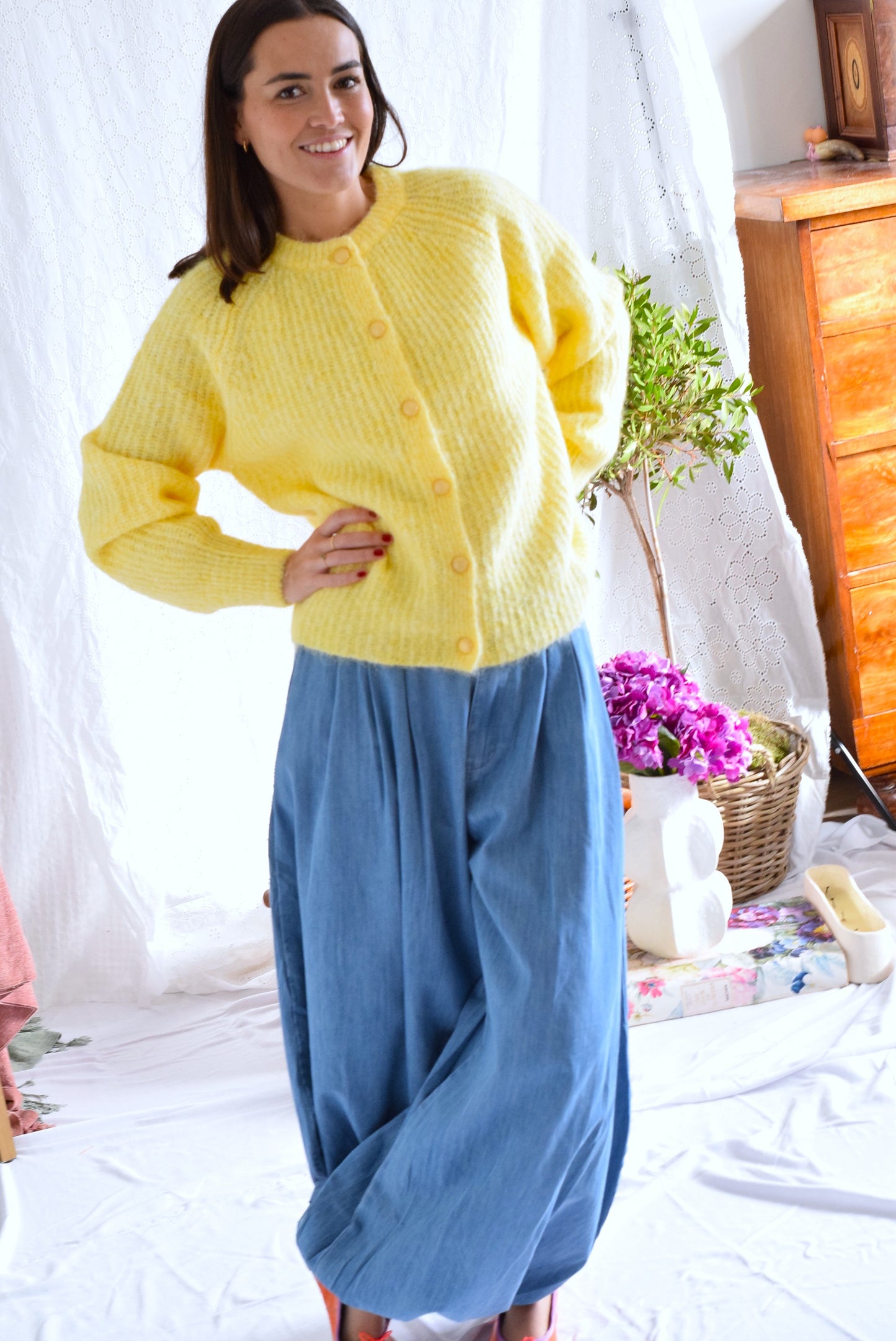 CHAQUETA MANUELA - AMARILLA