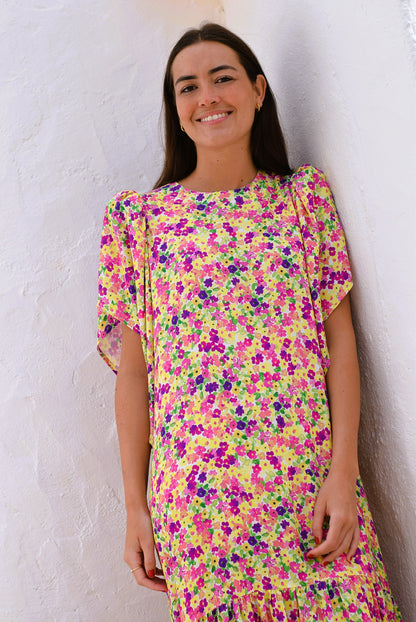 FILIPA DRESS - LITTLE FLOWERS -