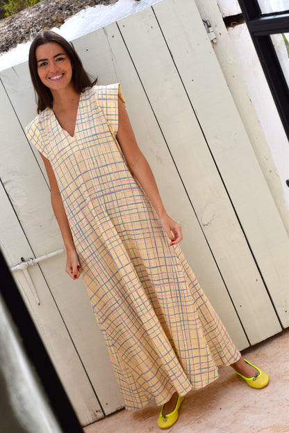 VESTIDO CARLOTA - AMARILLO -