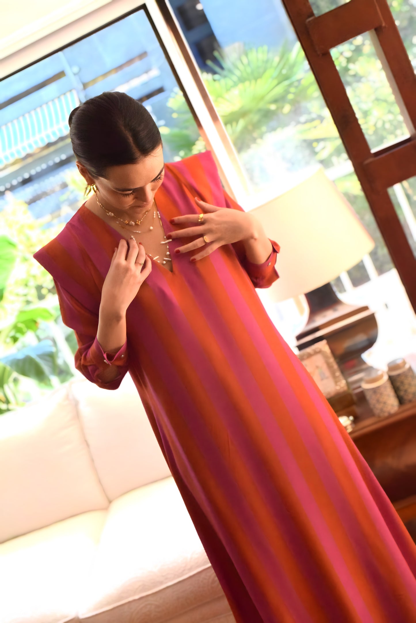 VESTIDO CARLOTA - RAYAS -