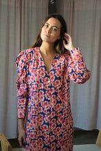 Cargar imagen en el visor de la galería, VESTIDO FABIOLA - FLORES -
