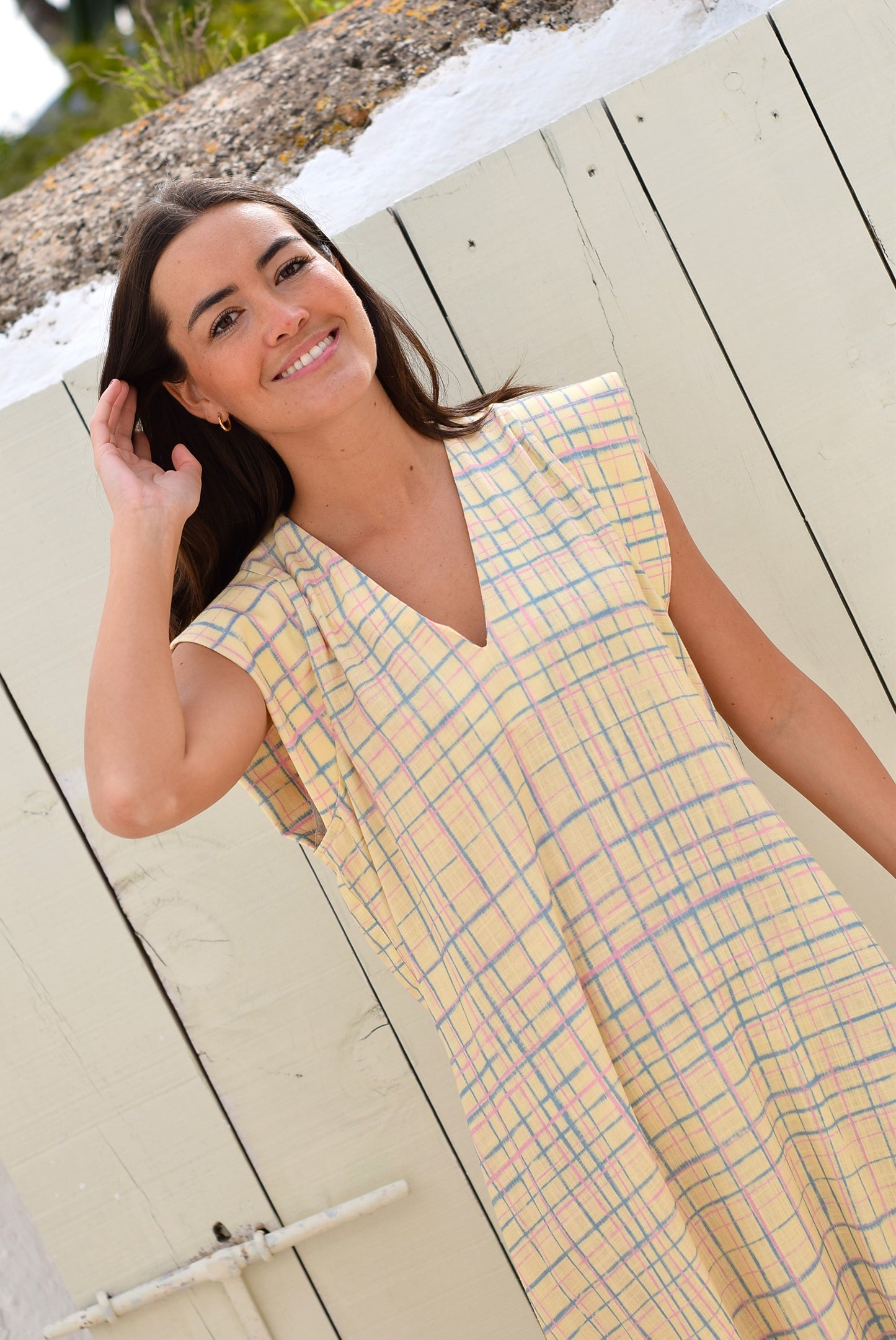 VESTIDO CARLOTA - AMARILLO -