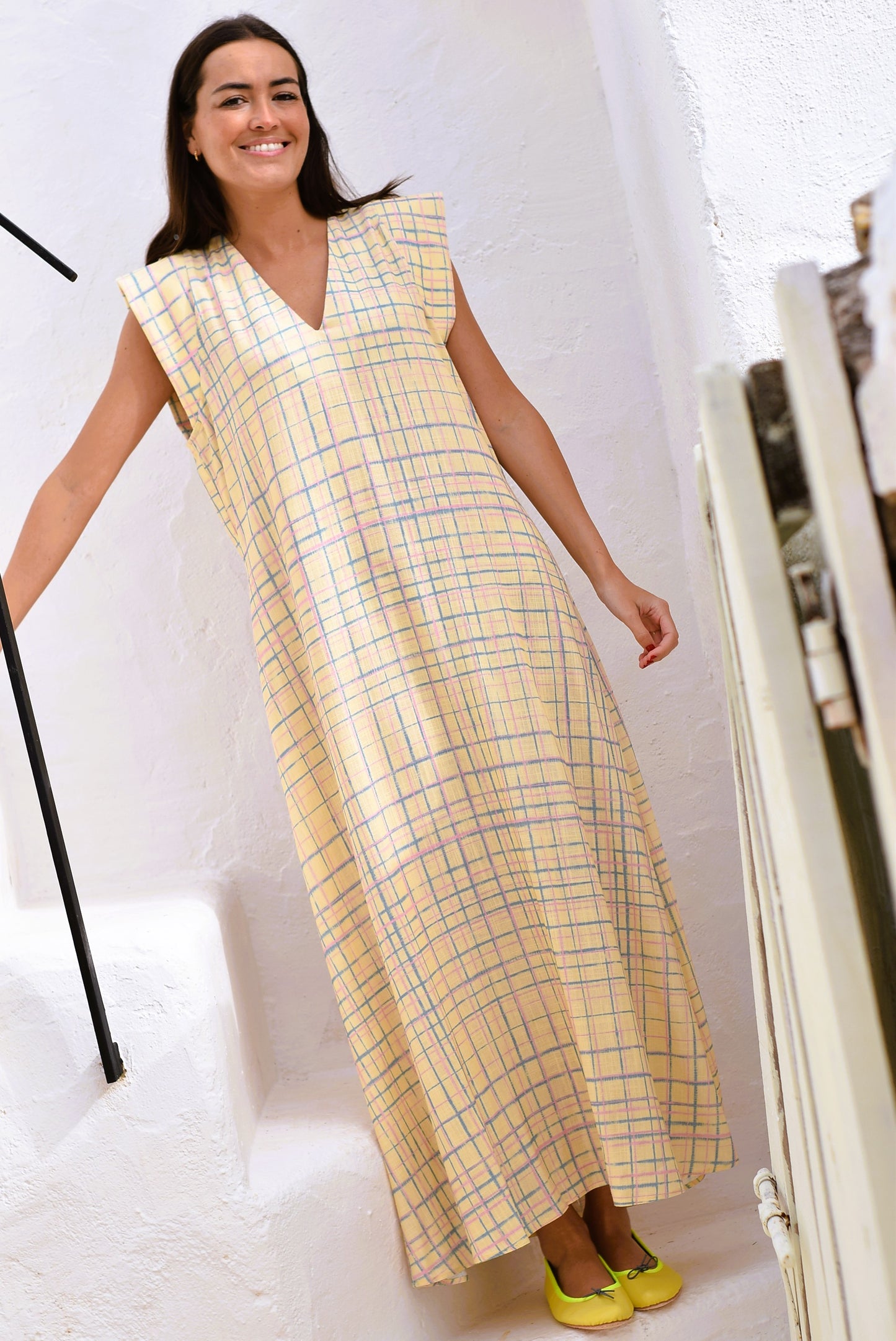 VESTIDO CARLOTA - AMARILLO -