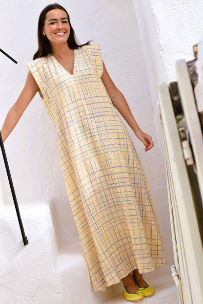 VESTIDO CARLOTA - AMARILLO -