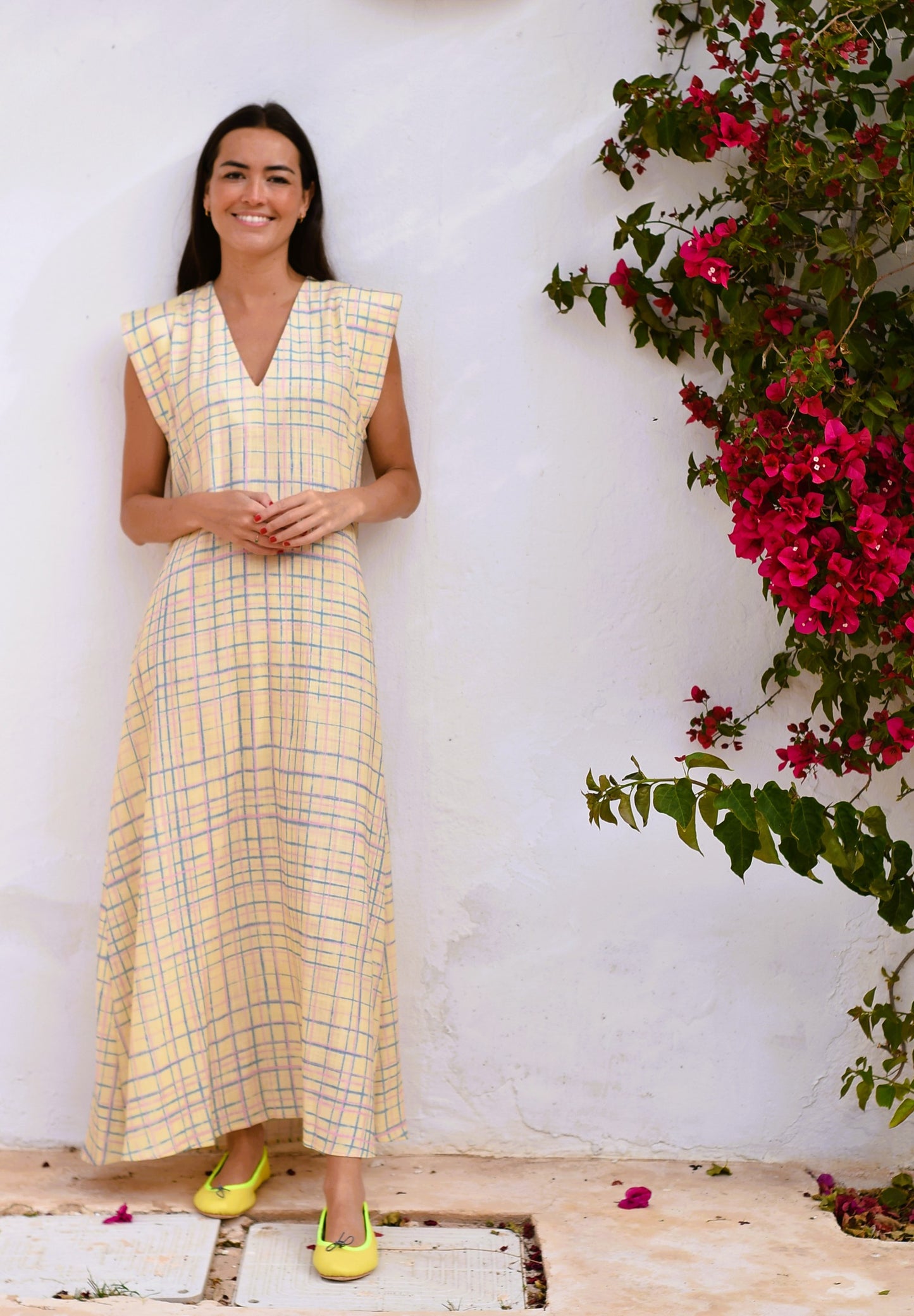 VESTIDO CARLOTA - AMARILLO -