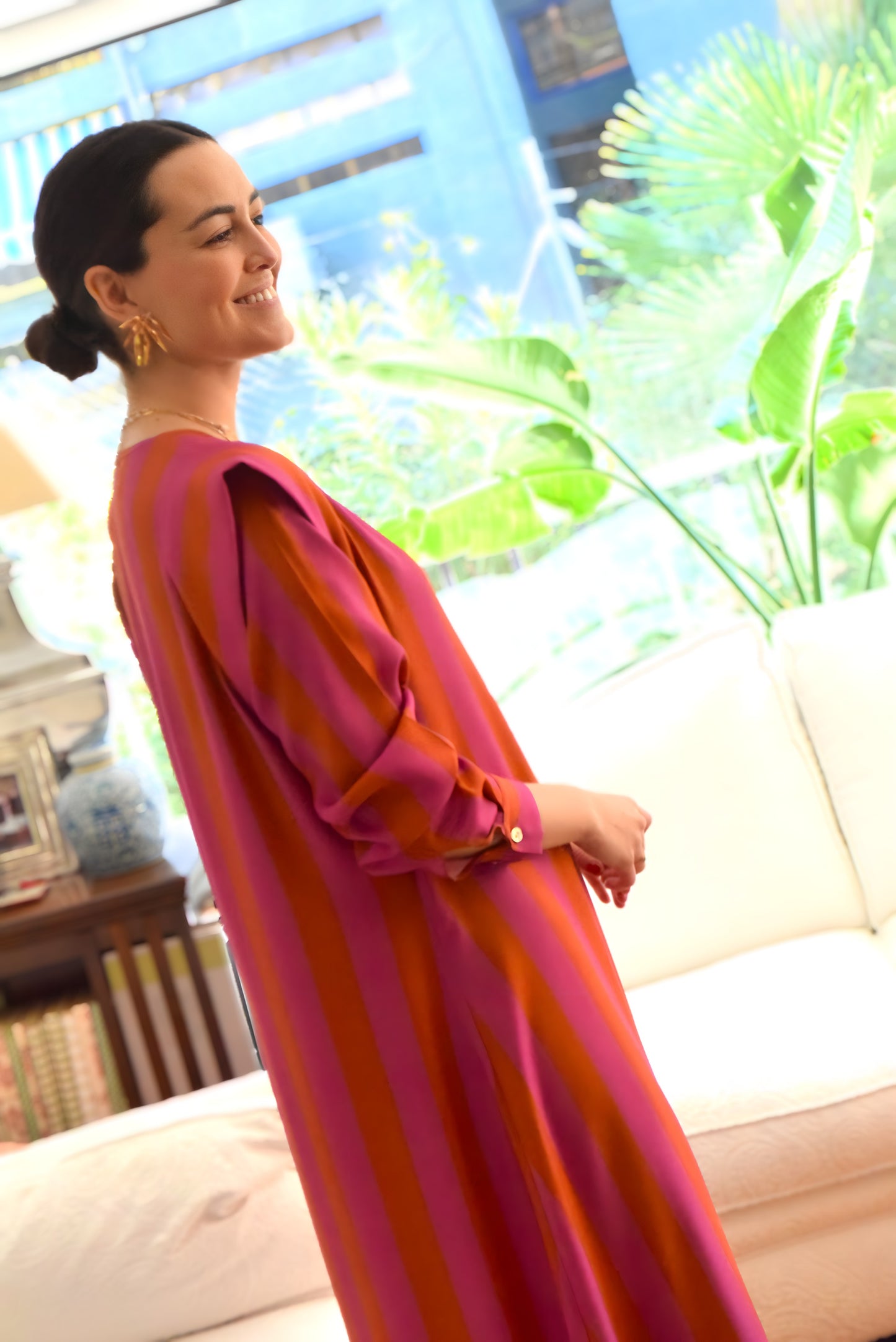 VESTIDO CARLOTA - RAYAS -