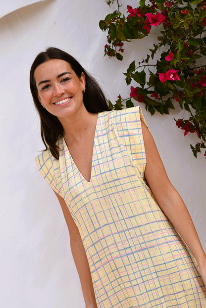VESTIDO CARLOTA - AMARILLO -