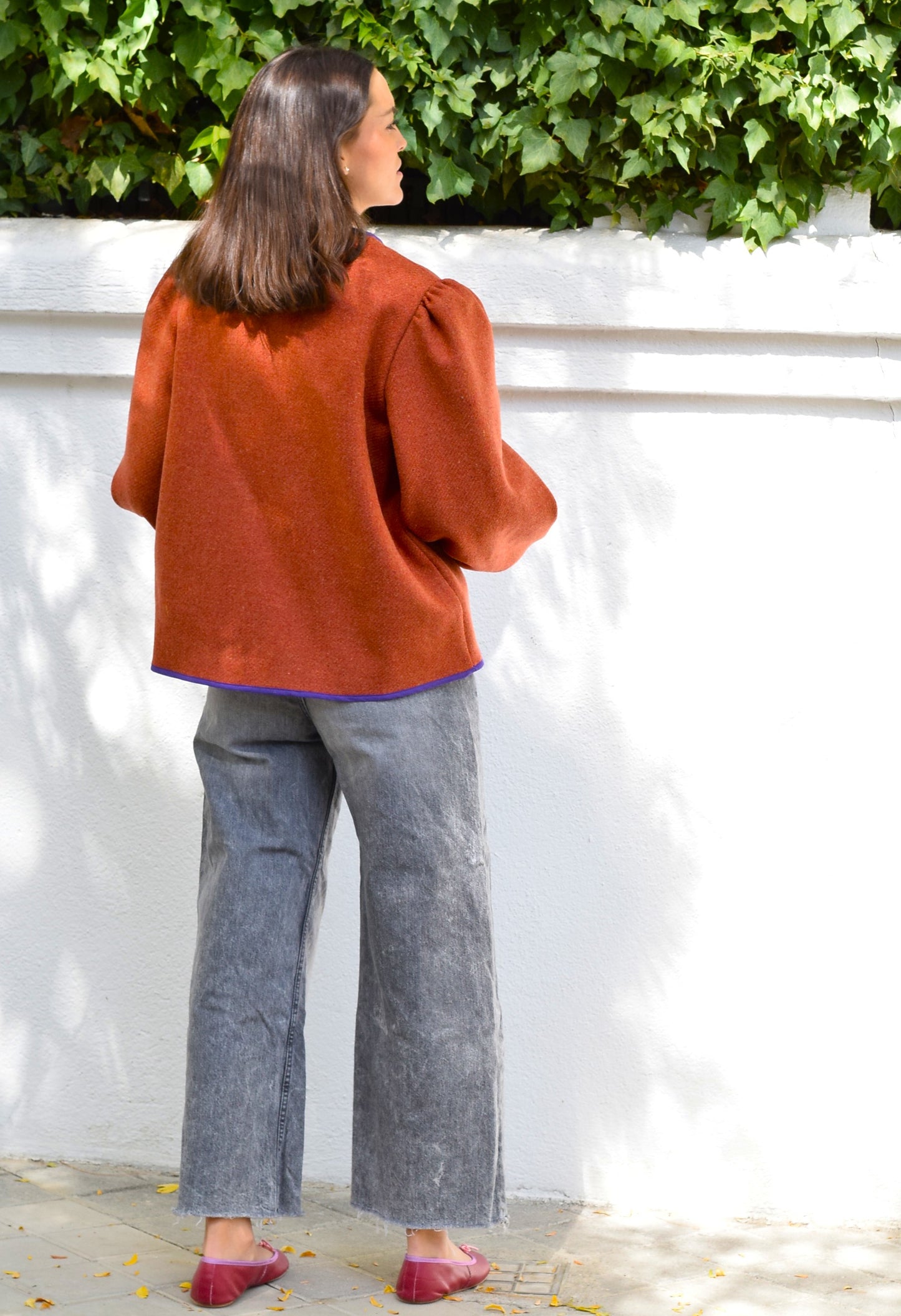 CHAQUETA SIMONA - NARANJA - PREORDER 20 OCTUBRE