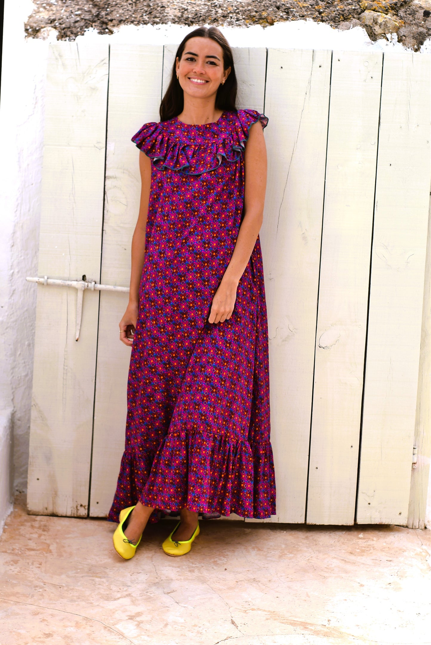 VESTIDO CONSTANZA - FUCSIA