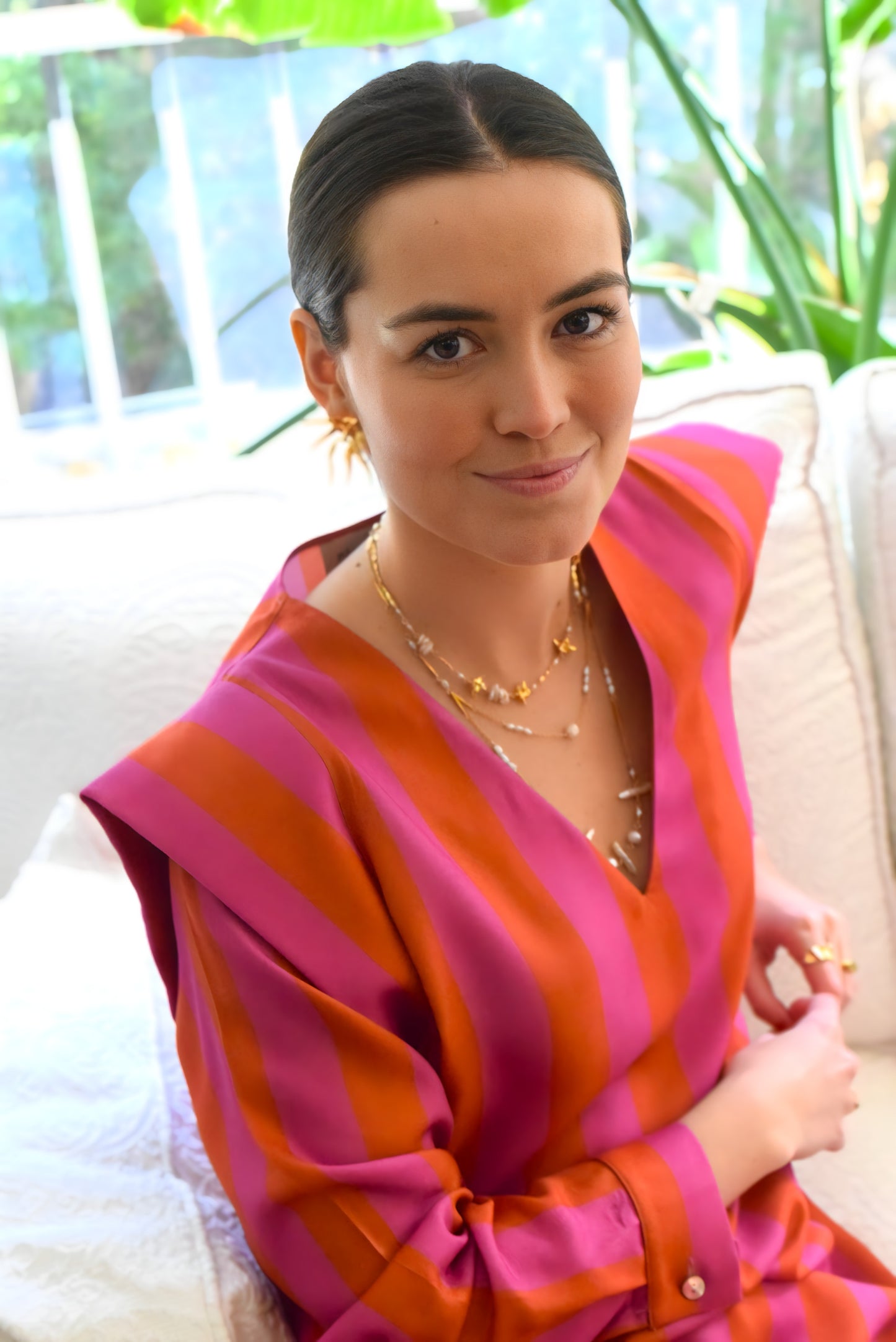 VESTIDO CARLOTA - RAYAS -