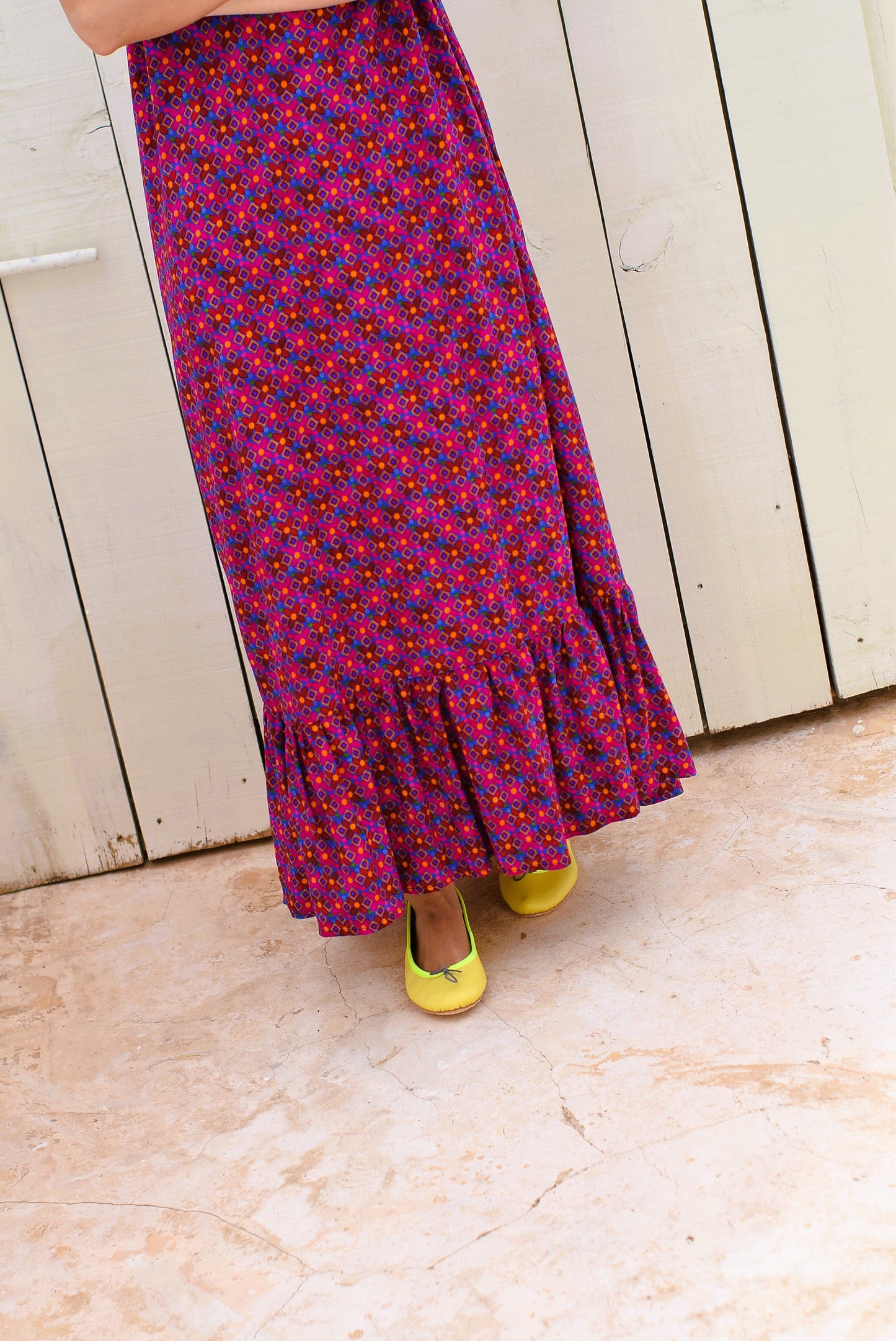 VESTIDO CONSTANZA - FUCSIA