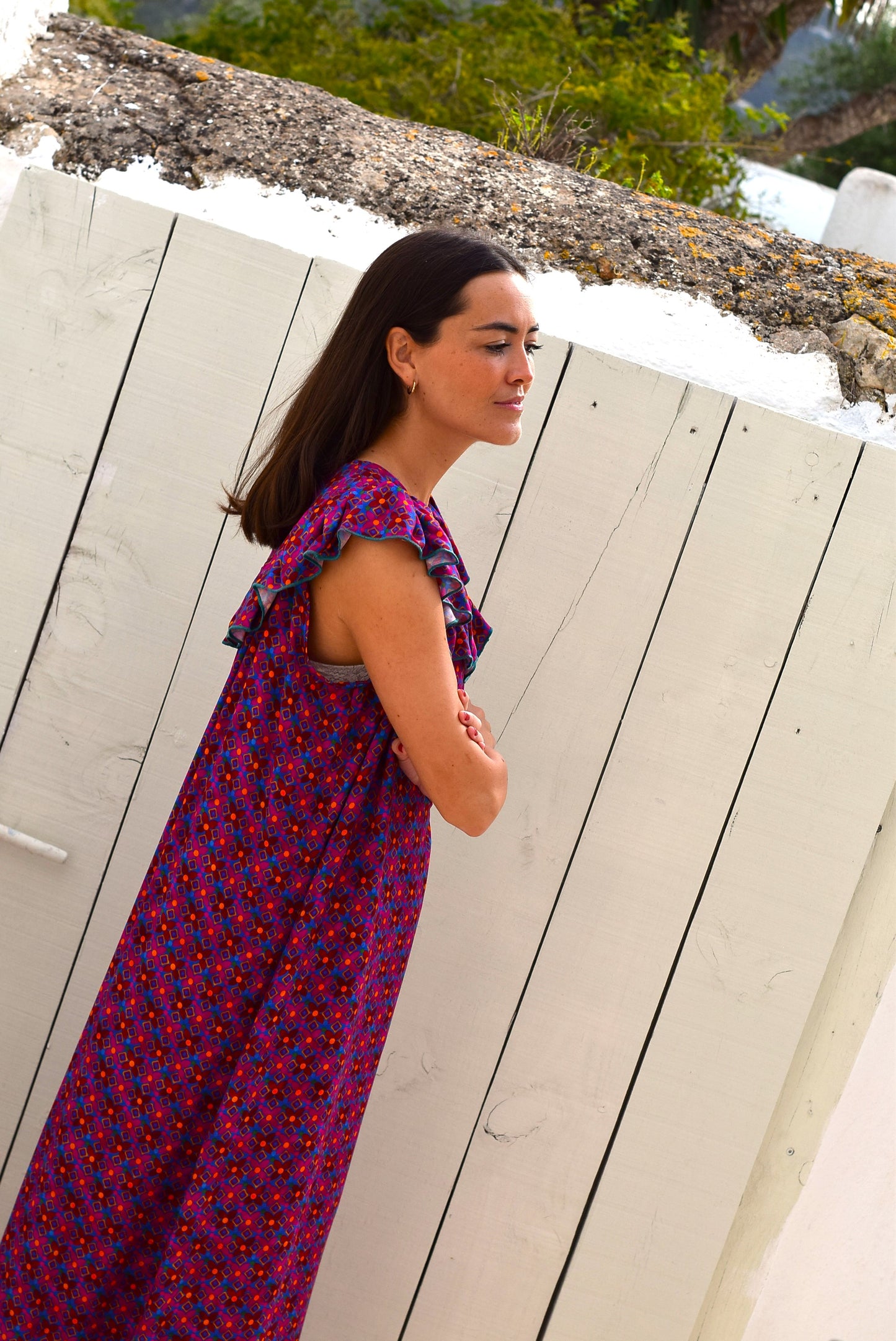 VESTIDO CONSTANZA - FUCSIA