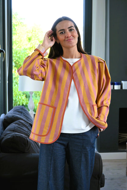 CHAQUETA MACARENA - RAYAS CALDERA - PREORDER 3 SEPTIEMBRE