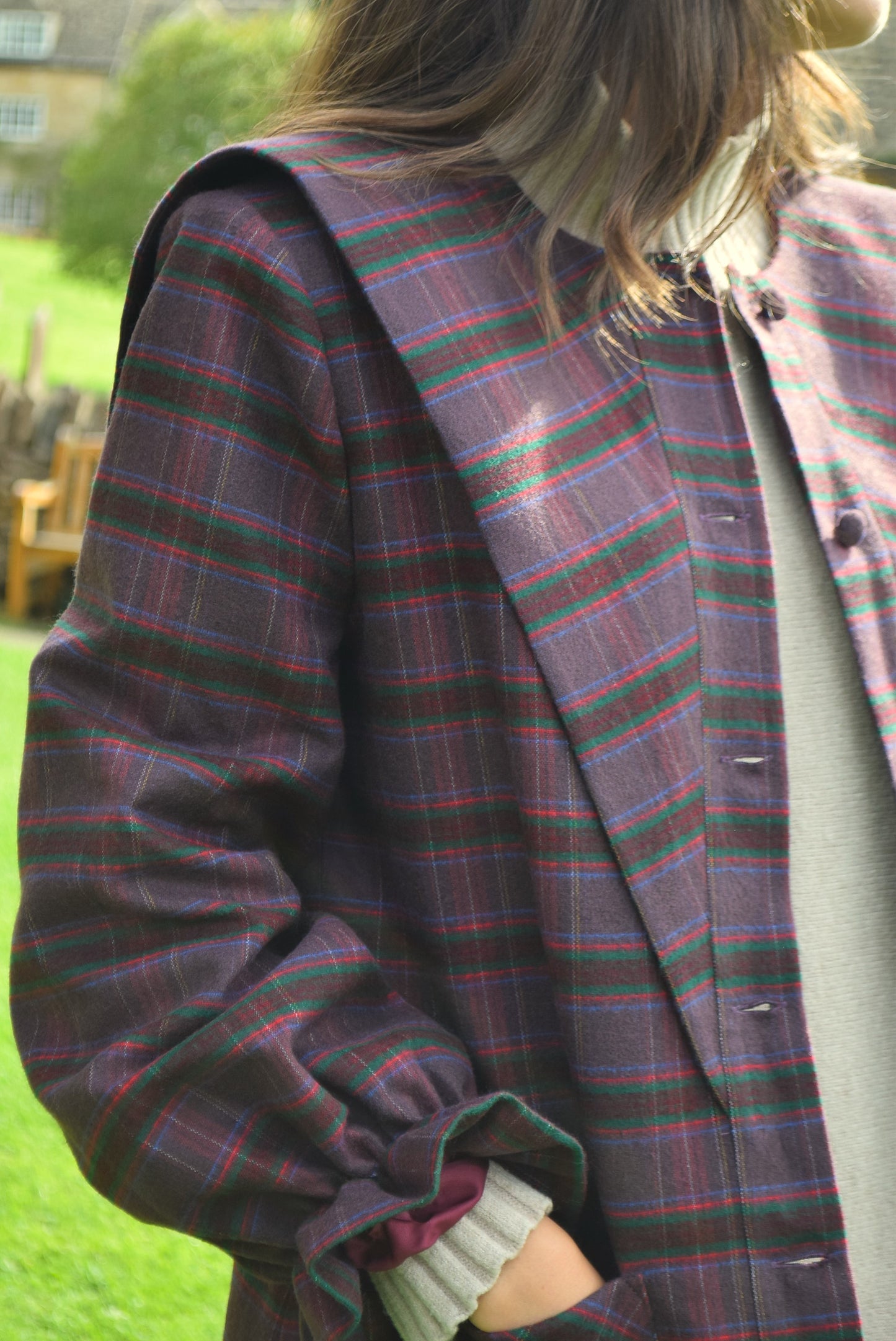 Chaqueta Burdeos Isabel