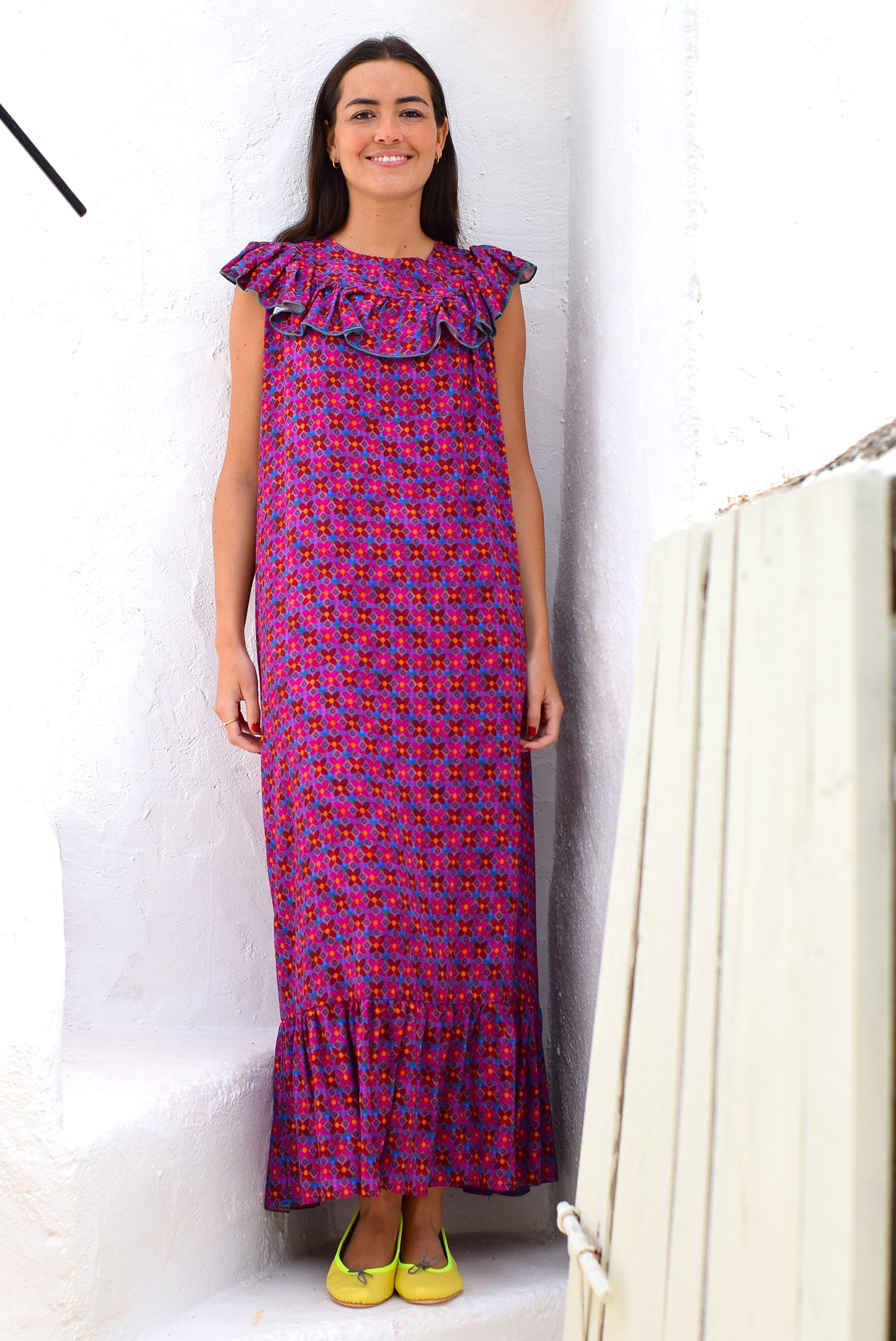 VESTIDO CONSTANZA - FUCSIA