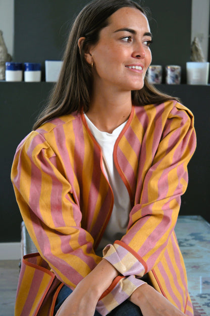 CHAQUETA MACARENA - RAYAS CALDERA - PREORDER 3 SEPTIEMBRE
