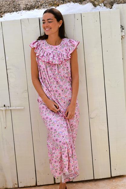 VESTIDO CONSTANZA - ROSA