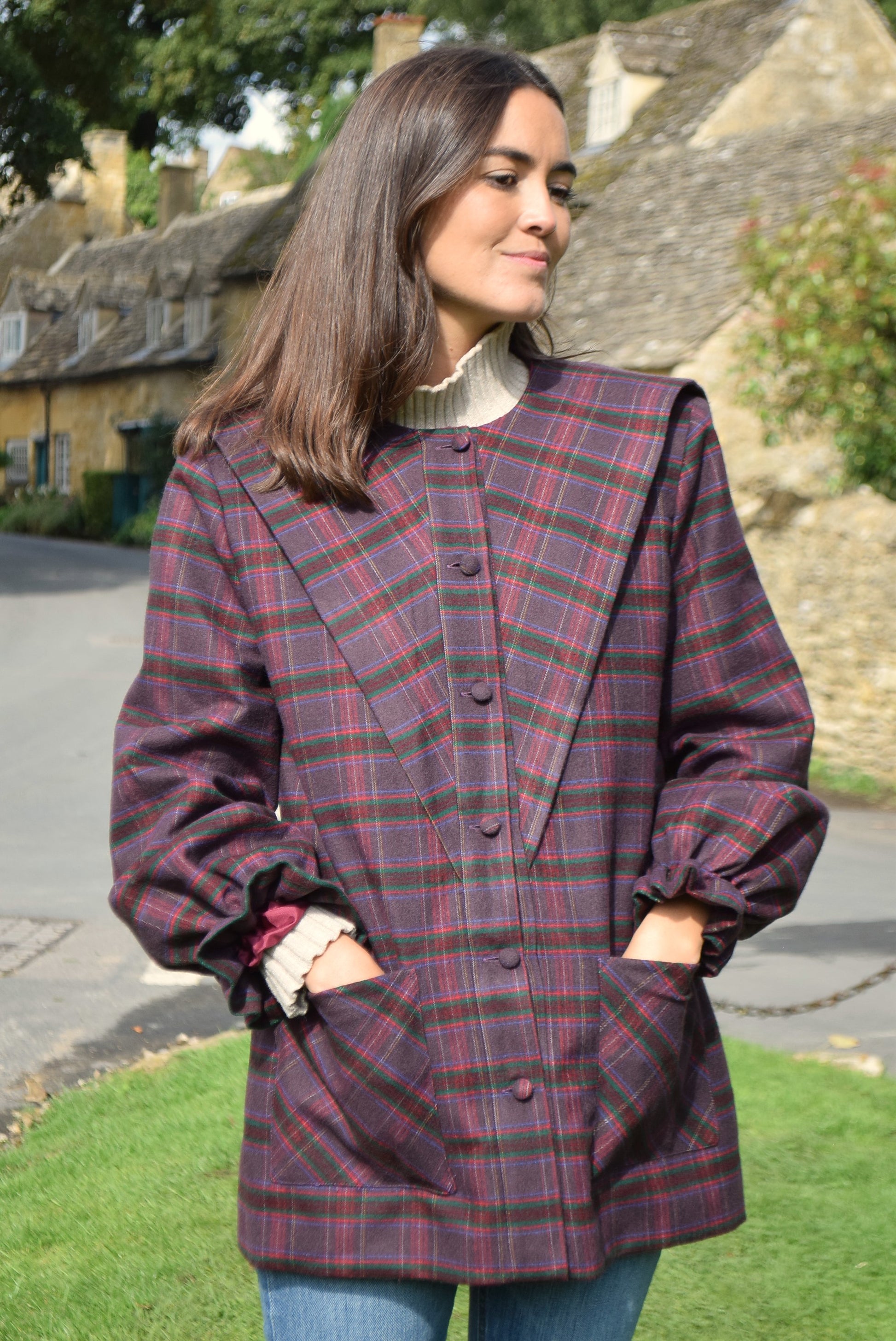 Chaqueta Burdeos Isabel