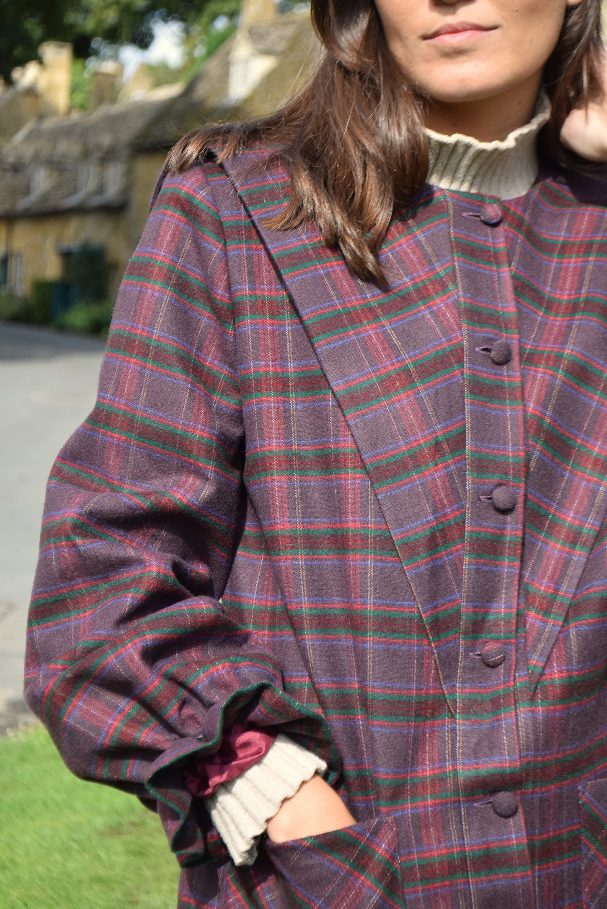 Chaqueta Burdeos Isabel