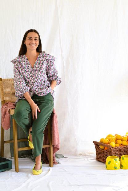 CAMISA MÁXIMA - VERDE Y MORADA - PREORDER 20 FEBRERO