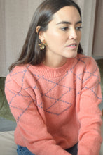 Load image into Gallery viewer, JERSEY VEGA - ROSA CON AZUL -
