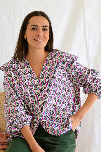 CAMISA MÁXIMA - VERDE Y MORADA - PREORDER 20 FEBRERO