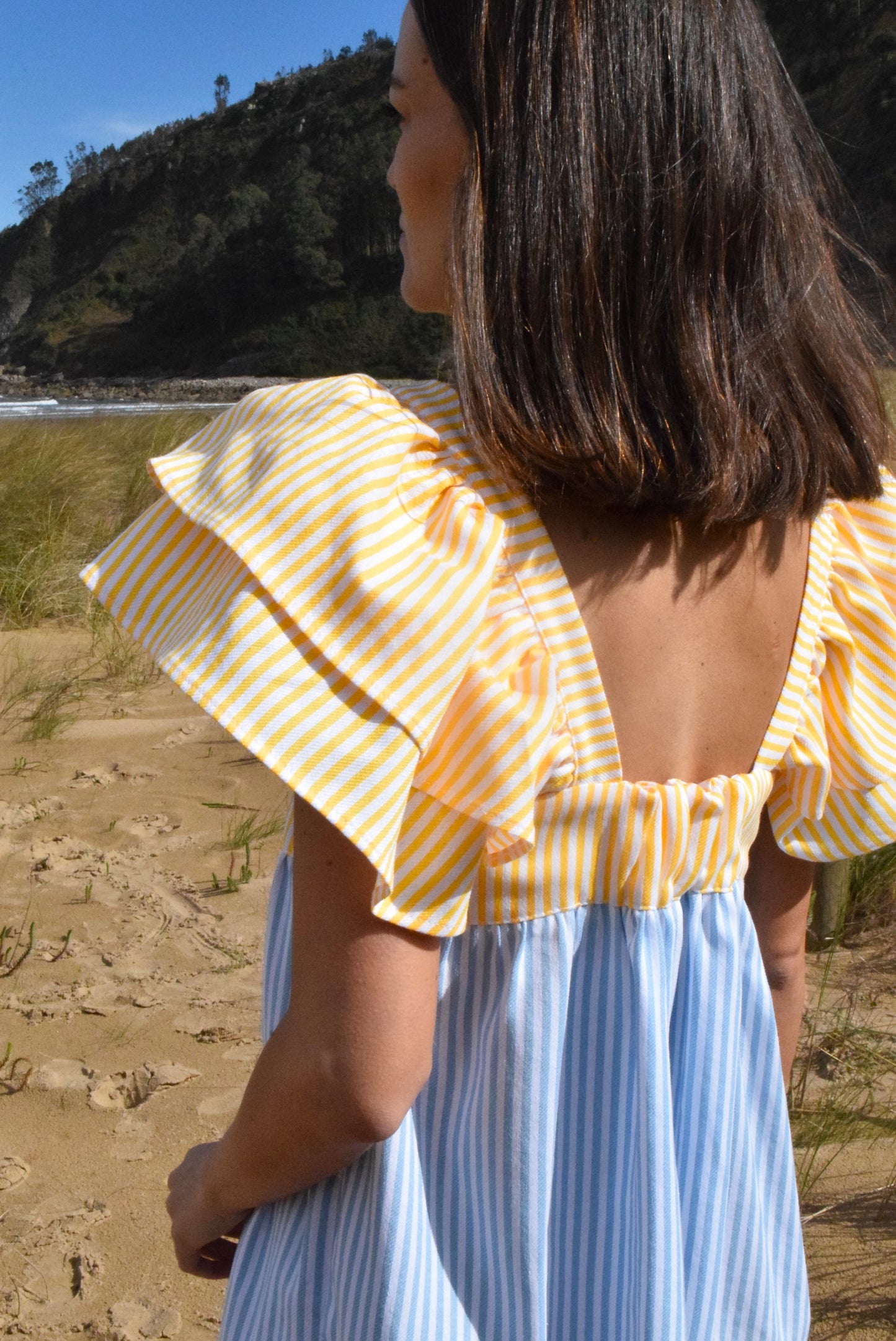 EMILIA DRESS - TRICOLOR -