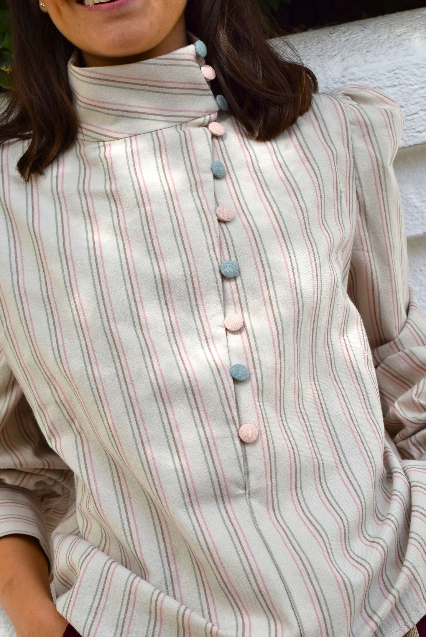 BLUSA VICTORIA - RAYAS COLORES