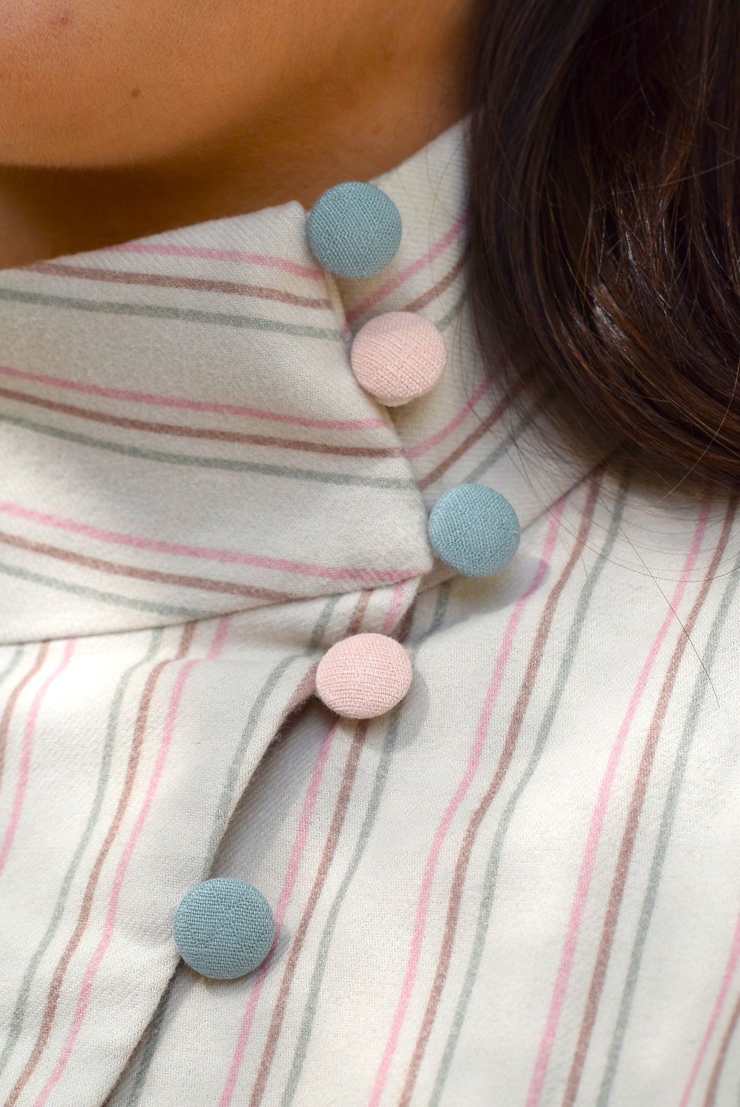 BLUSA VICTORIA - RAYAS COLORES