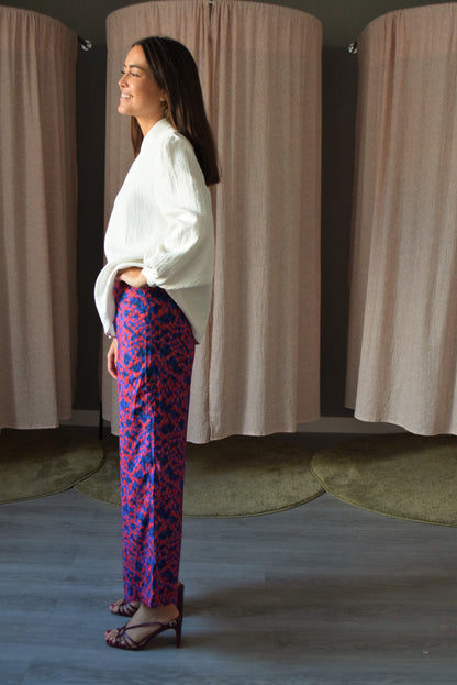 PANTALONES SOL - ROJO Y AZUL