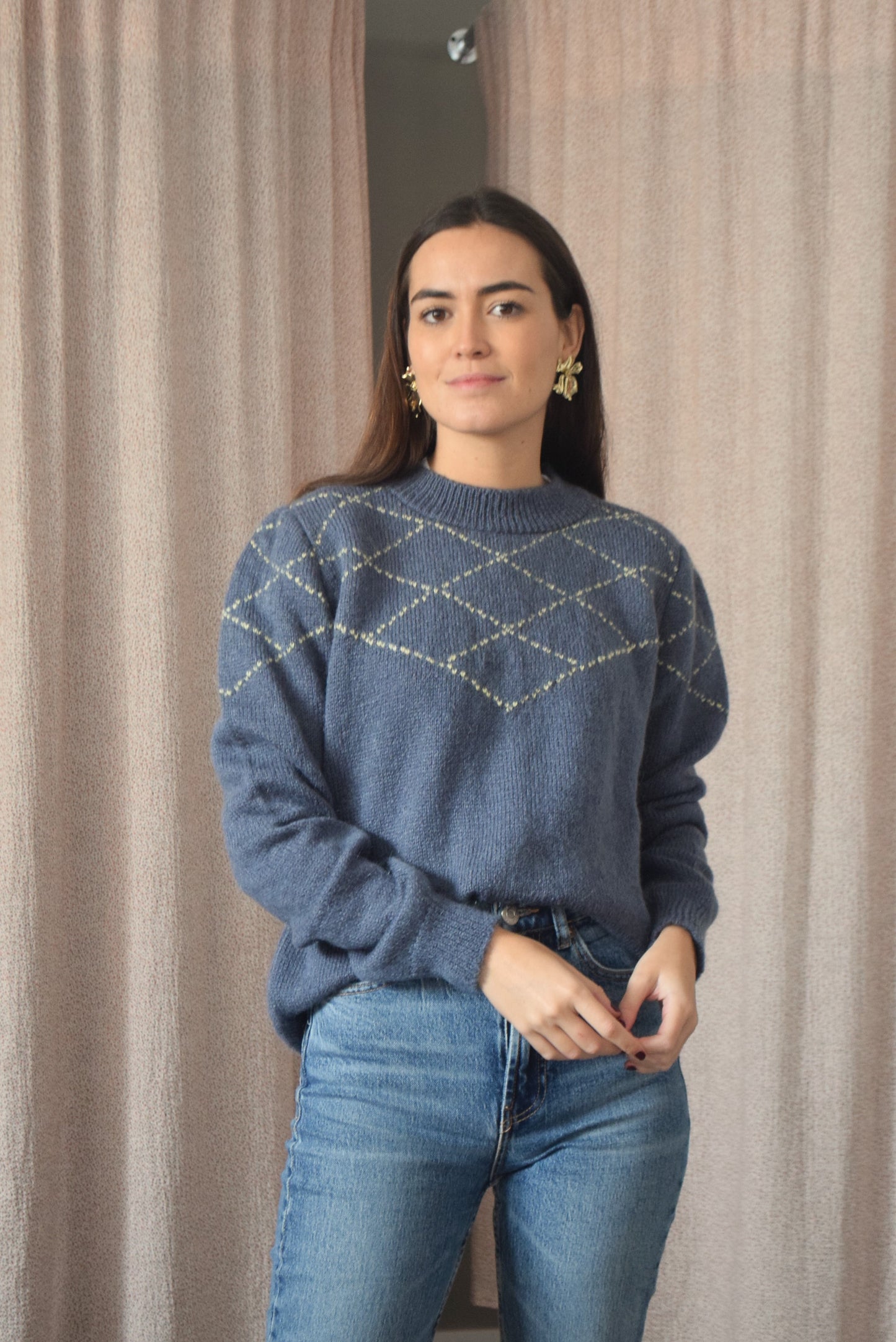 JERSEY VEGA - GRIS CON AMARILLO -