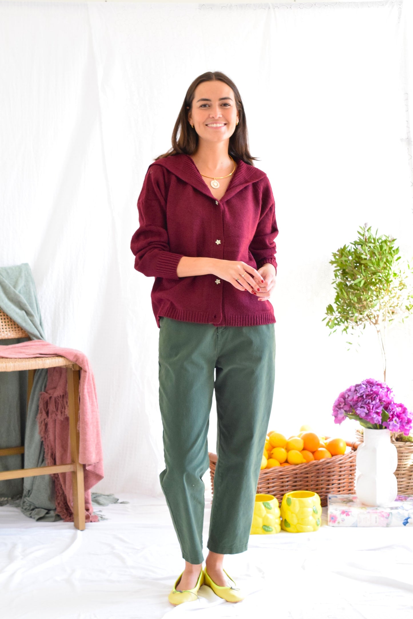 CHAQUETA MARINA - GRANATE