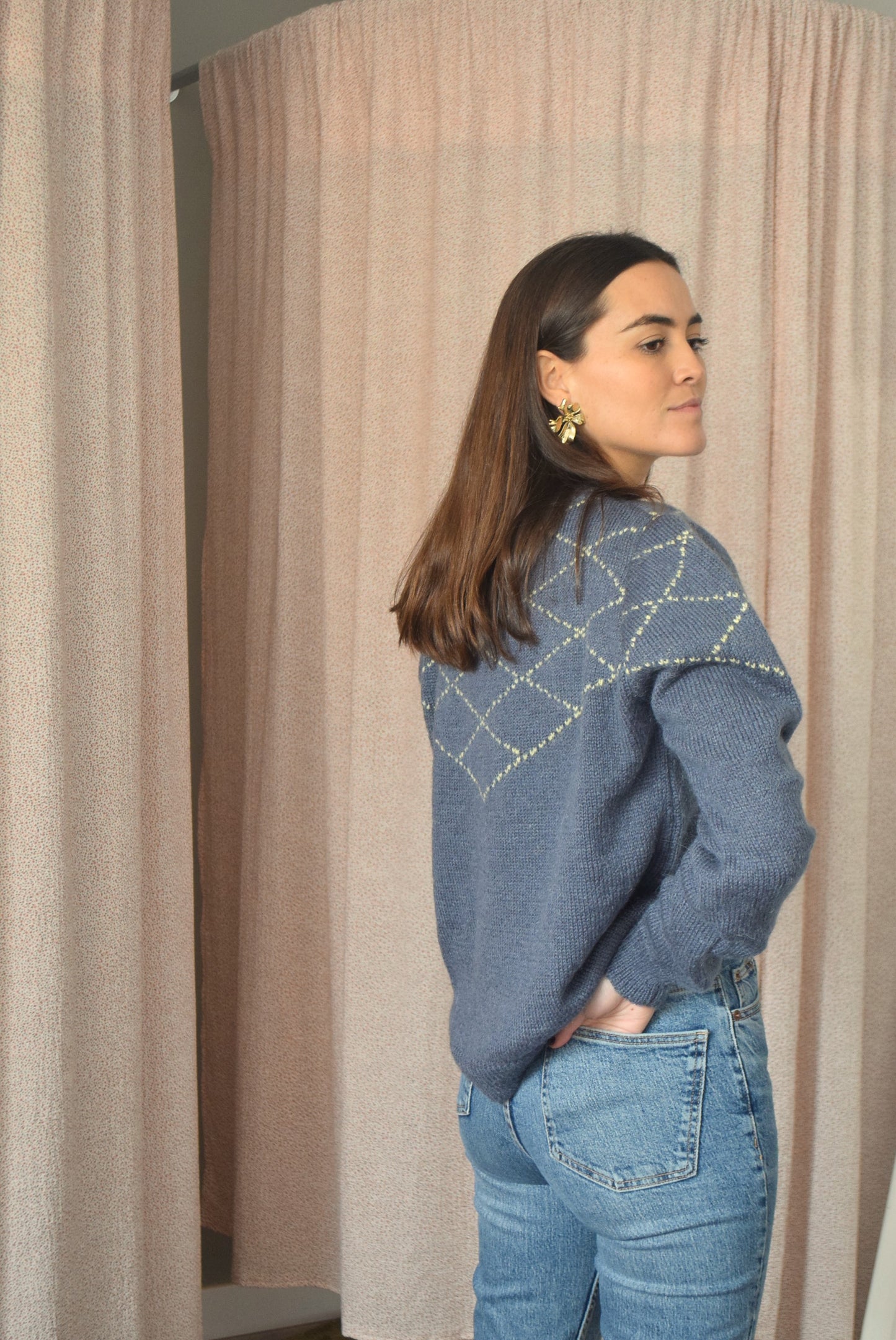 JERSEY VEGA - GRIS CON AMARILLO -