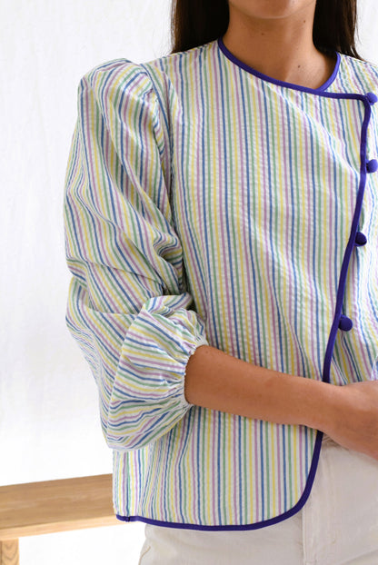 BLUSA FEDERICA - RAYAS COLORES