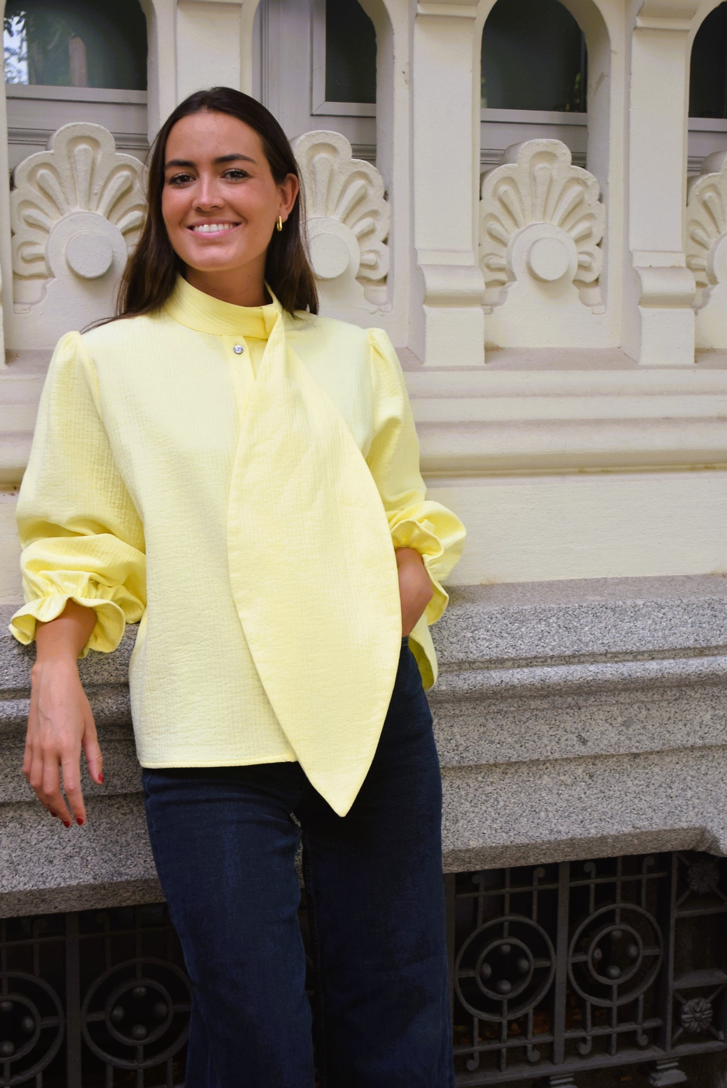 RAFAELA BLOUSE - YELLOW -