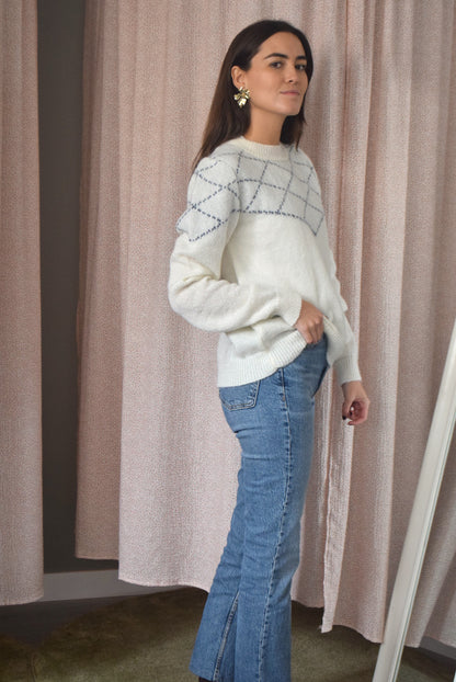 JERSEY VEGA - BLANCO CON GRIS -