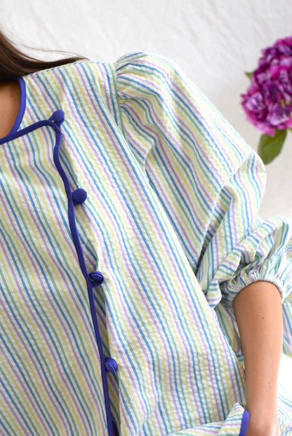 BLUSA FEDERICA - RAYAS COLORES