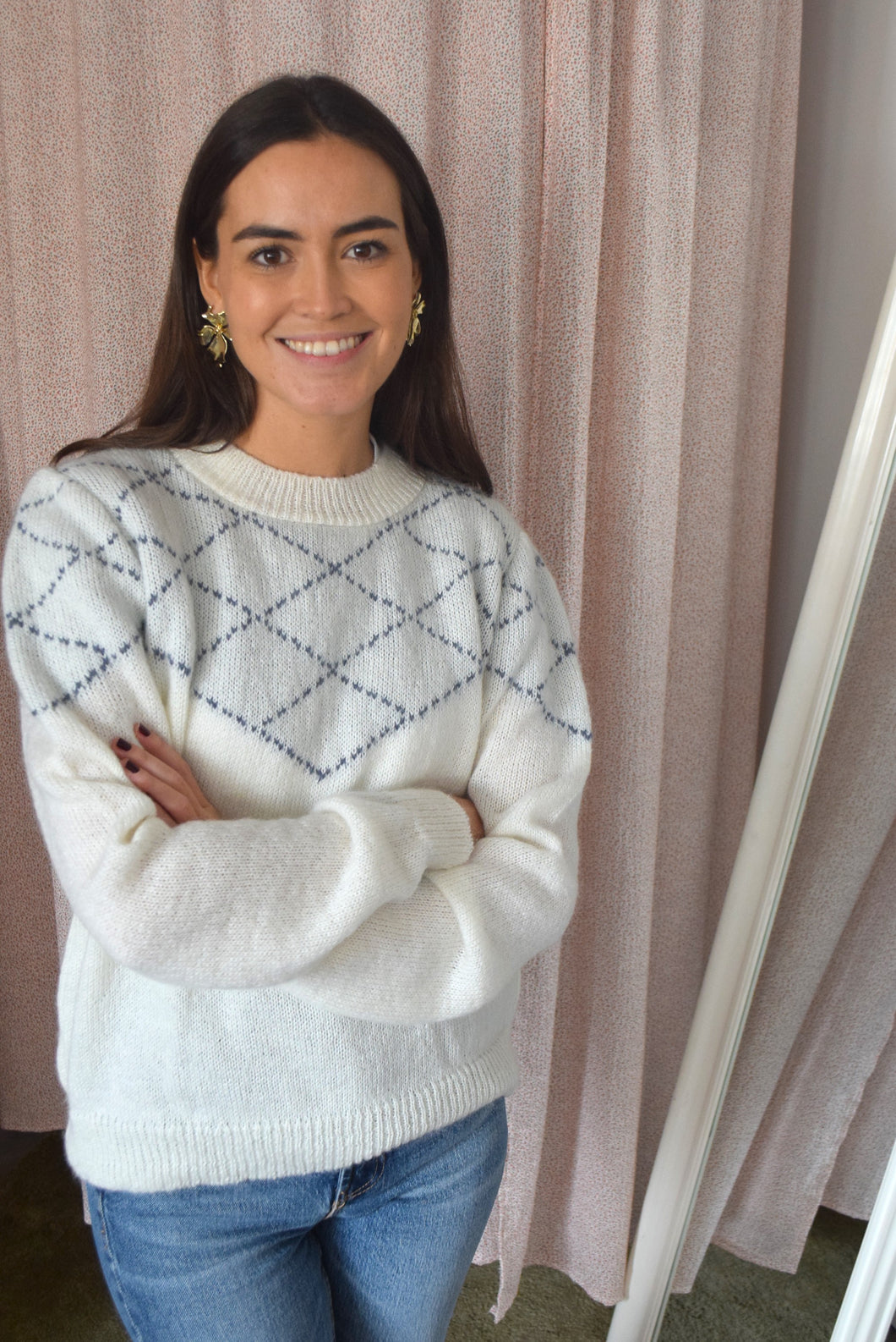 JERSEY VEGA - BLANCO CON GRIS -